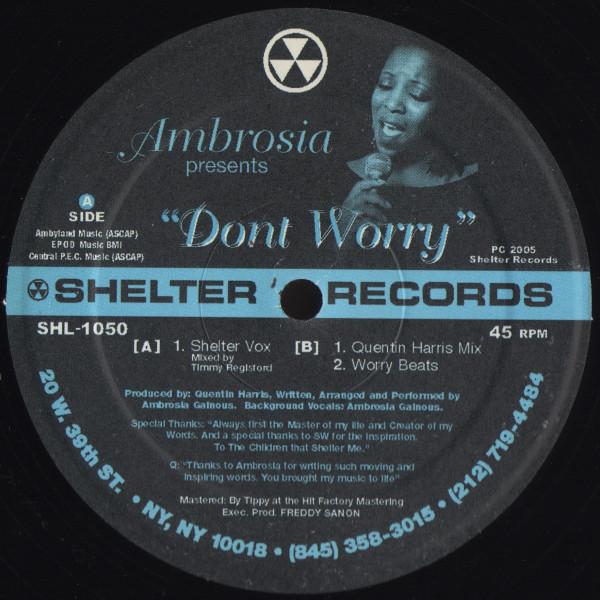 Ambrosia - Don't Worry