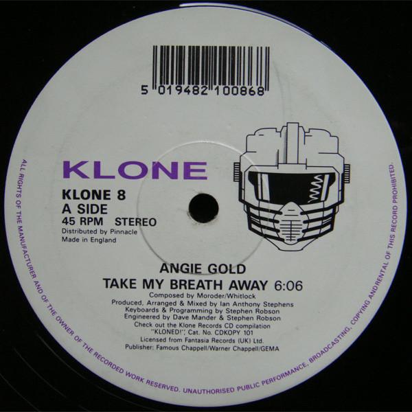 Angie Gold - Take My Breath Away