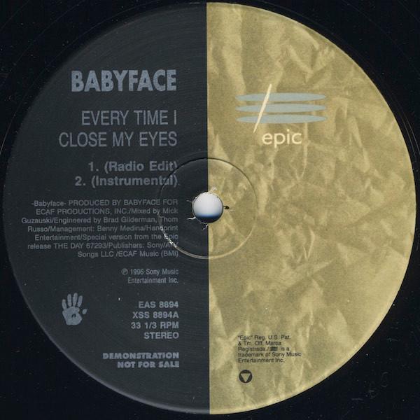 Babyface - Every Time I Close My Eyes