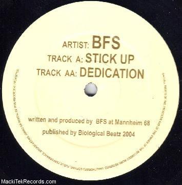Bassface Sascha - Stick Up / Dedication