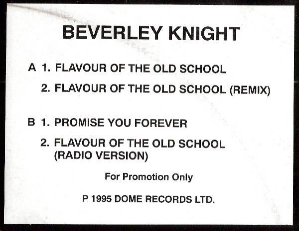 Beverley Knight - Flavour Of The Old School