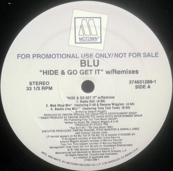 Blu (10) - Hide & Go Get It (Remixes)