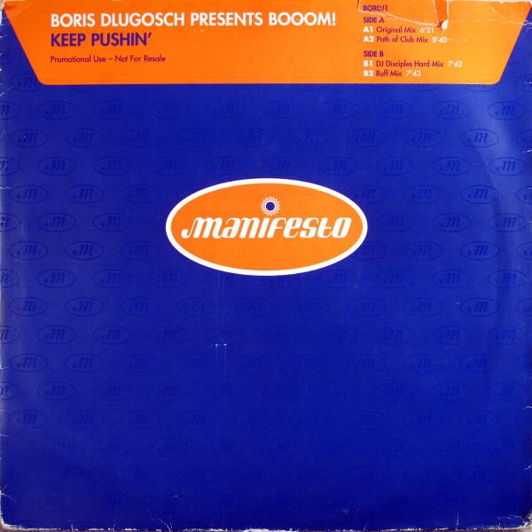 Boris Dlugosch, Booom! - Keep Pushin'