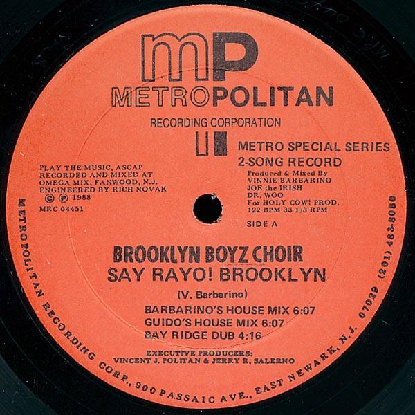 Brooklyn Boyz Choir, In-Heat - Say Rayo! Brooklyn / Luv To Luv U