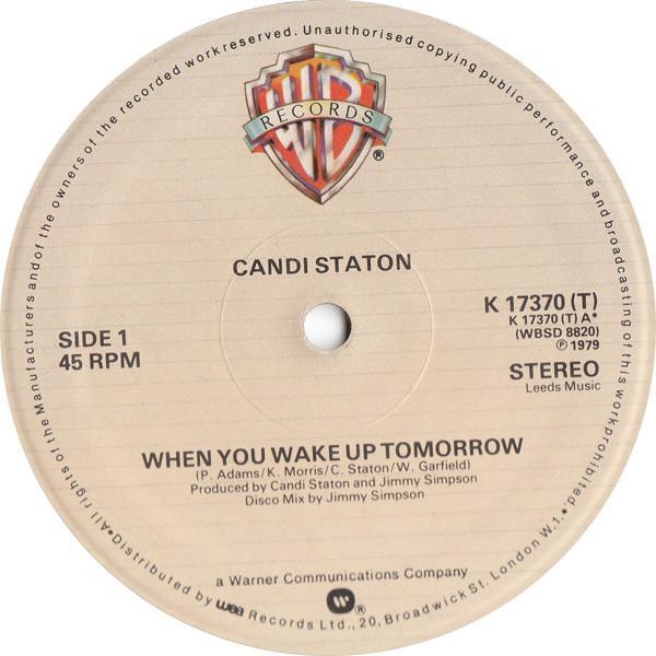 Candi Staton - When You Wake Up Tomorrow
