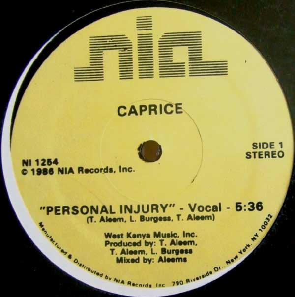 Caprice - Personal Injury