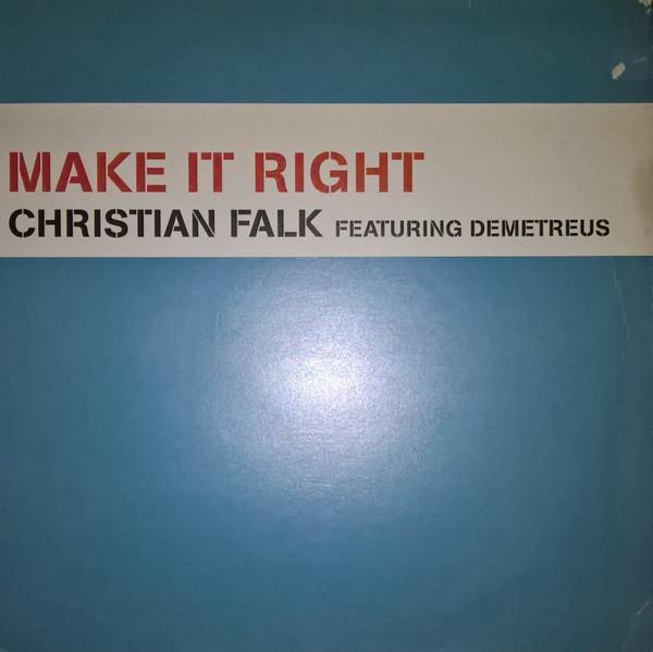 Christian Falk, Demetreus - Make It Right