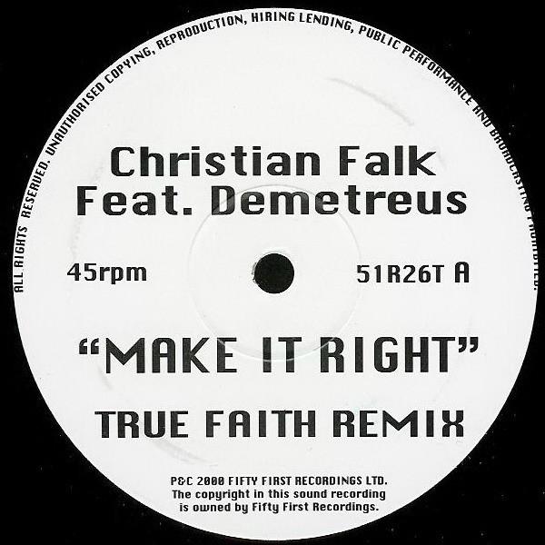 Christian Falk, Demetreus - Make It Right