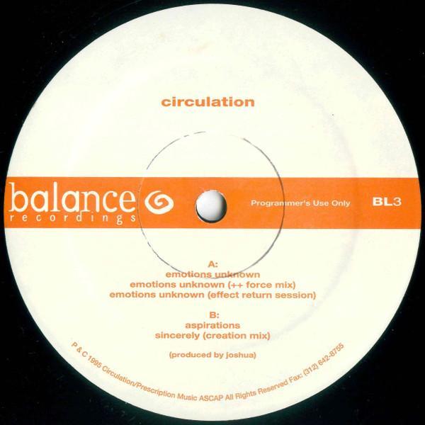 Circulation (2) - Emotions Unknown