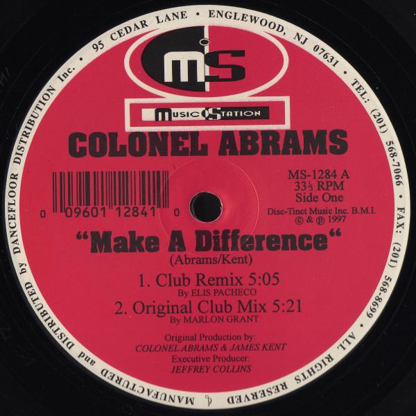 Colonel Abrams - Make A Difference