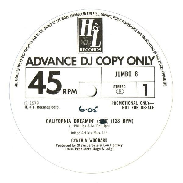 Cynthia Woodard - California Dreamin