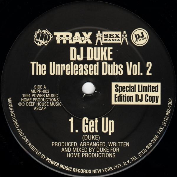DJ Duke - The Unreleased Dubs Vol. 2