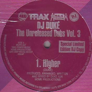 DJ Duke - The Unreleased Dubs Vol. 3