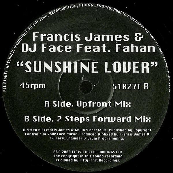 DJ Face, Frances James, Fahan - Sunshine Lover