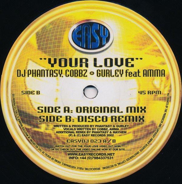 DJ Phantasy, Cobbz, Steve Gurley, Amma - Your Love