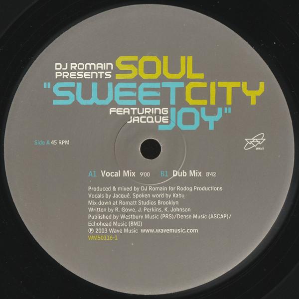 DJ Romain, Jaquita, Soul City (5) - Sweet Joy