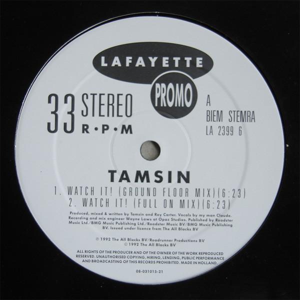 DJ Tamsin - Watch It !