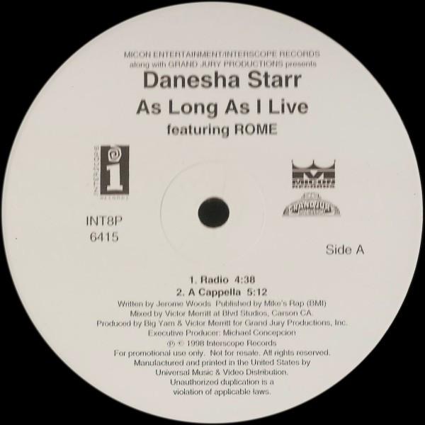Danesha Starr - As Long As I Live