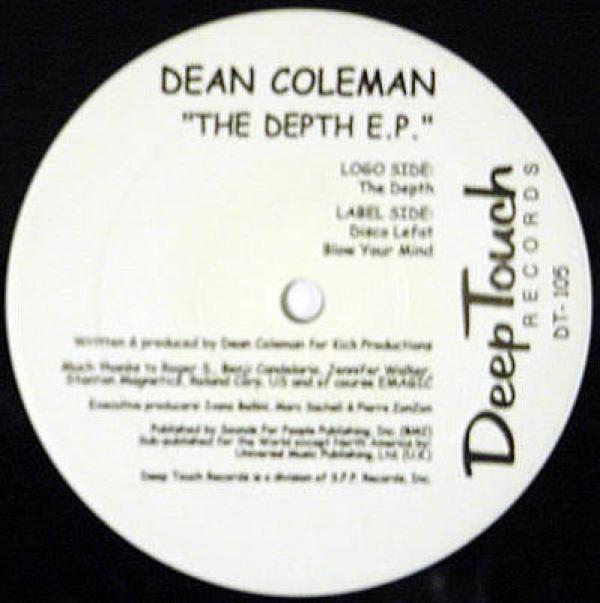 Dean Coleman - The Depth E.P.