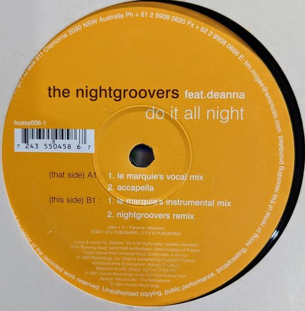 Deanna, The Nightgroovers - Do It All Night