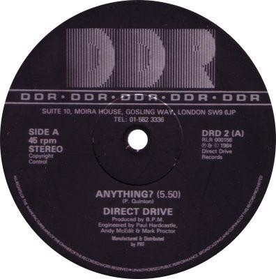Direct Drive (3) - Anything?