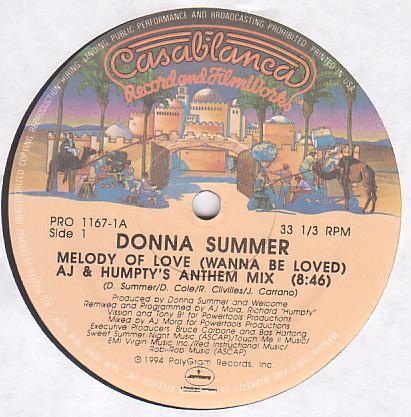 Donna Summer - Melody Of Love (Wanna Be Loved)