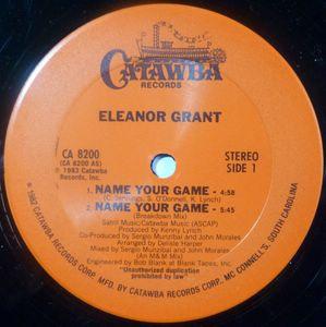 Eleanor Grant - Name Your Game