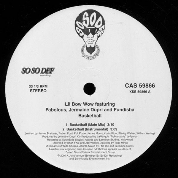 Fabolous, Jermaine Dupri, Lil' Bow Wow, Fundisha - Basketball