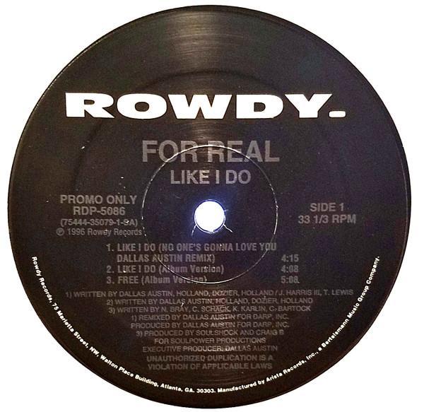 For Real - Like I Do (Remixes)