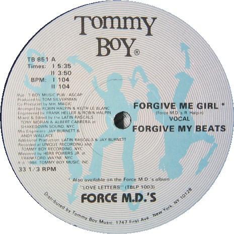 Force MD's - Forgive Me Girl