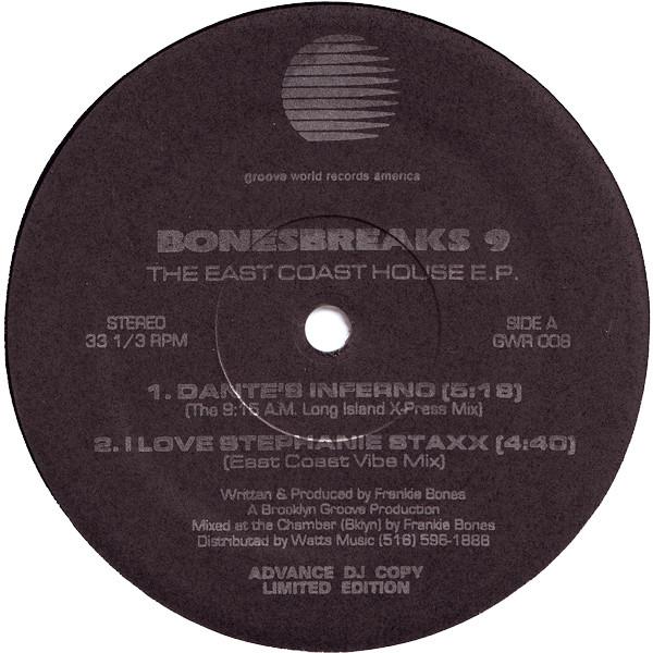 Frankie Bones - Bonesbreaks 9 (The East Coast House E.P.)