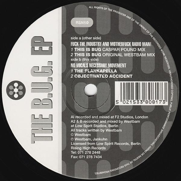 Fuck The Industry And Motherfuck Radio, Man!, No Vocals Necessary Movement - The B.U.G. EP