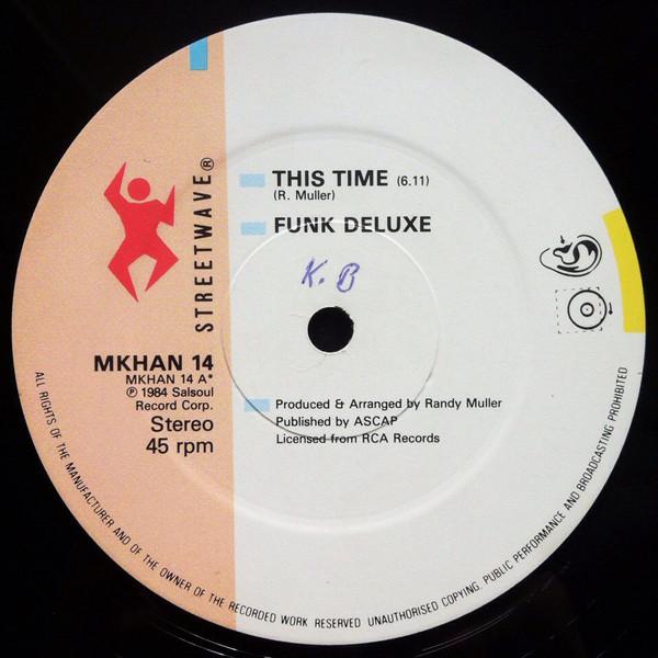 Funk Deluxe - This Time