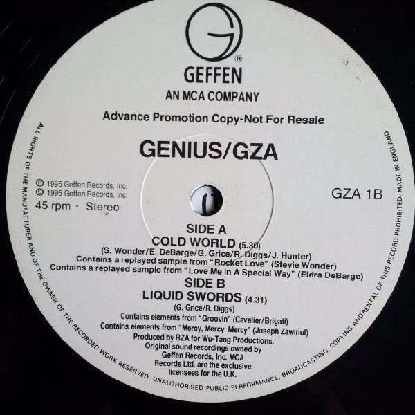 GZA, The Genius - Cold World