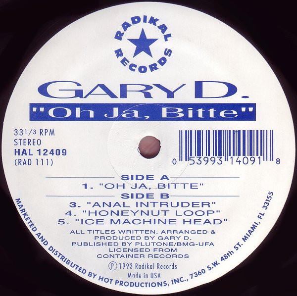 Gary D. - Oh Ja, Bitte