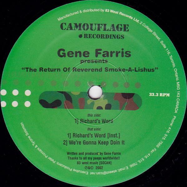 Gene Farris - The Return Of Reverend Smoke-A-Lishus