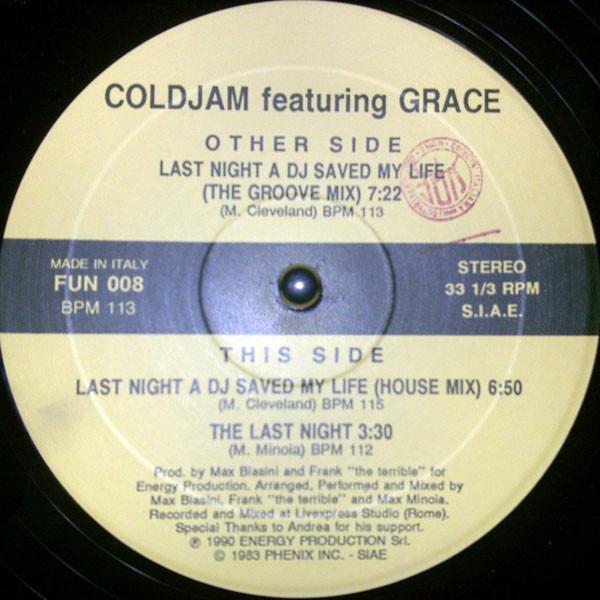Grace (4), ColdJam - Last Night A DJ Saved My Life