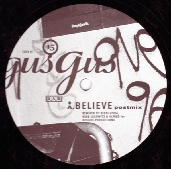 Gusgus - Believe