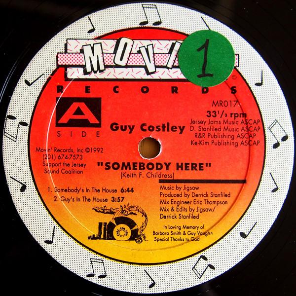 Guy Costley - Somebody Here
