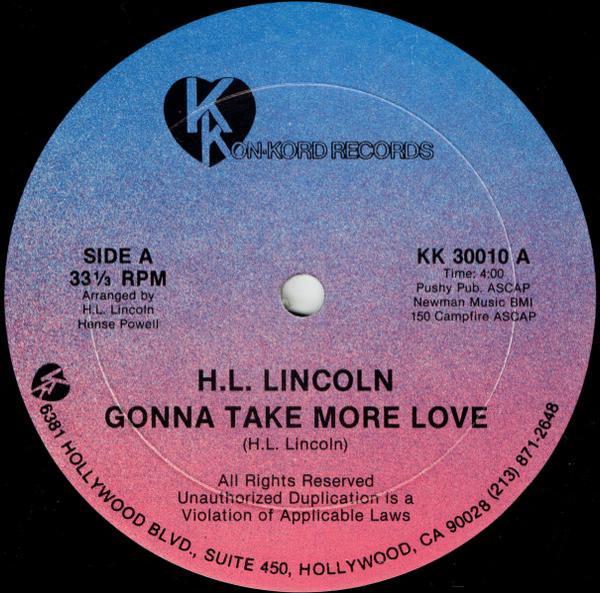 H.L. Lincoln, P.T. Express - Gonna Take More Love / Dance Contest
