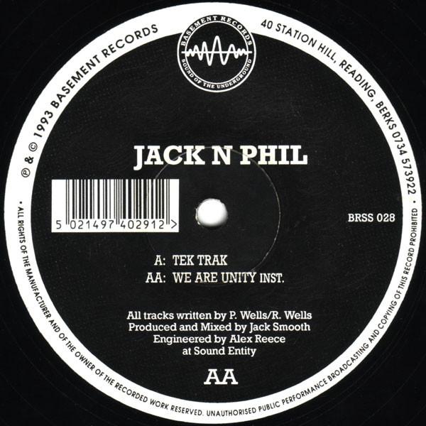 Jack n Phil - Tek Trak / We Are Unity