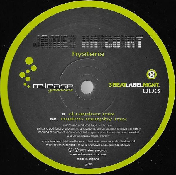 James Harcourt - Hysteria