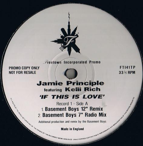 Jamie Principle, Kelli Rich - If This Is Love