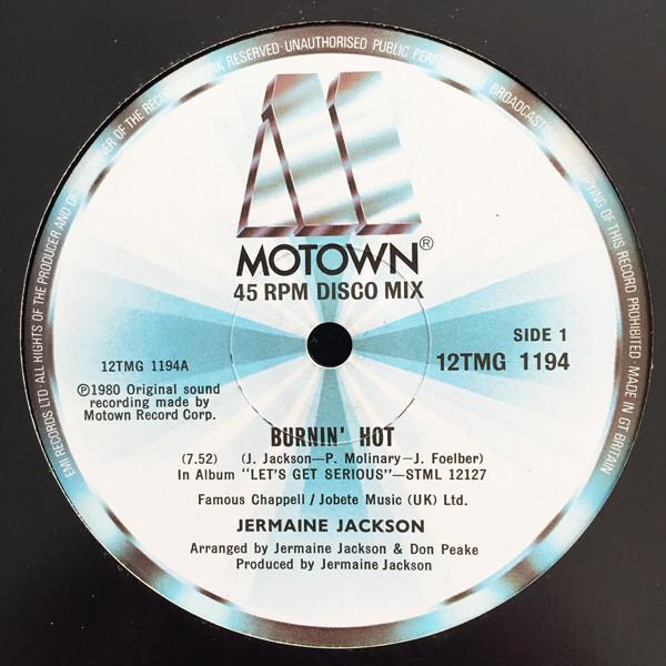 Jermaine Jackson - Burnin' Hot