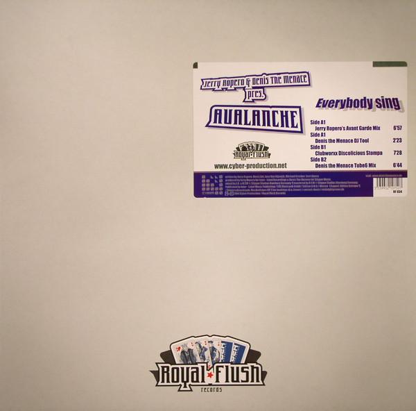 Jerry Ropero & Denis The Menace, Avalanche (7) - Everybody Sing