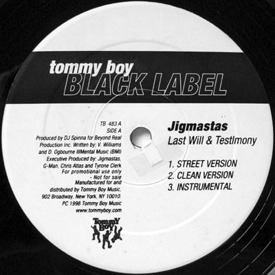 Jigmastas - Last Will & Testimony / Original