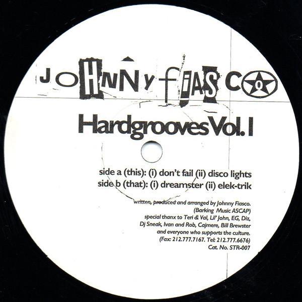 Johnny Fiasco - Hardgrooves Vol. I