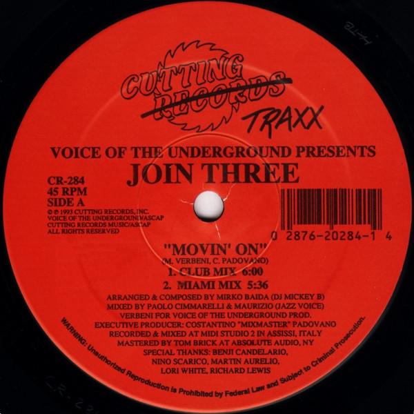 Join Three, Voice Of The Underground - Movin' On