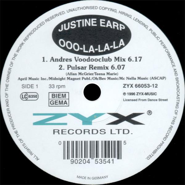 Justine Earp - Ooo-La-La-La