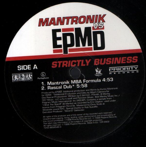 Kurtis Mantronik, EPMD - Strictly Business